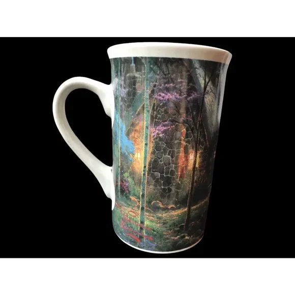 Thomas Kincade Large Coffee Latte Mug Cup 2003 5" - Picture 2 of 7